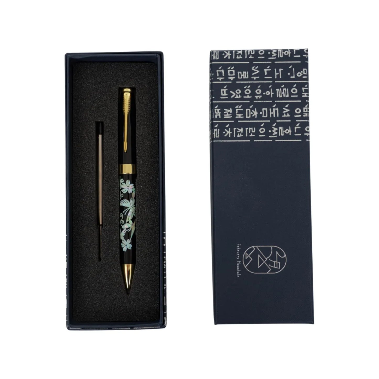 Mother-of-Pearl Ballpoint Pen – Korean Lacquer Luxury Gift Set