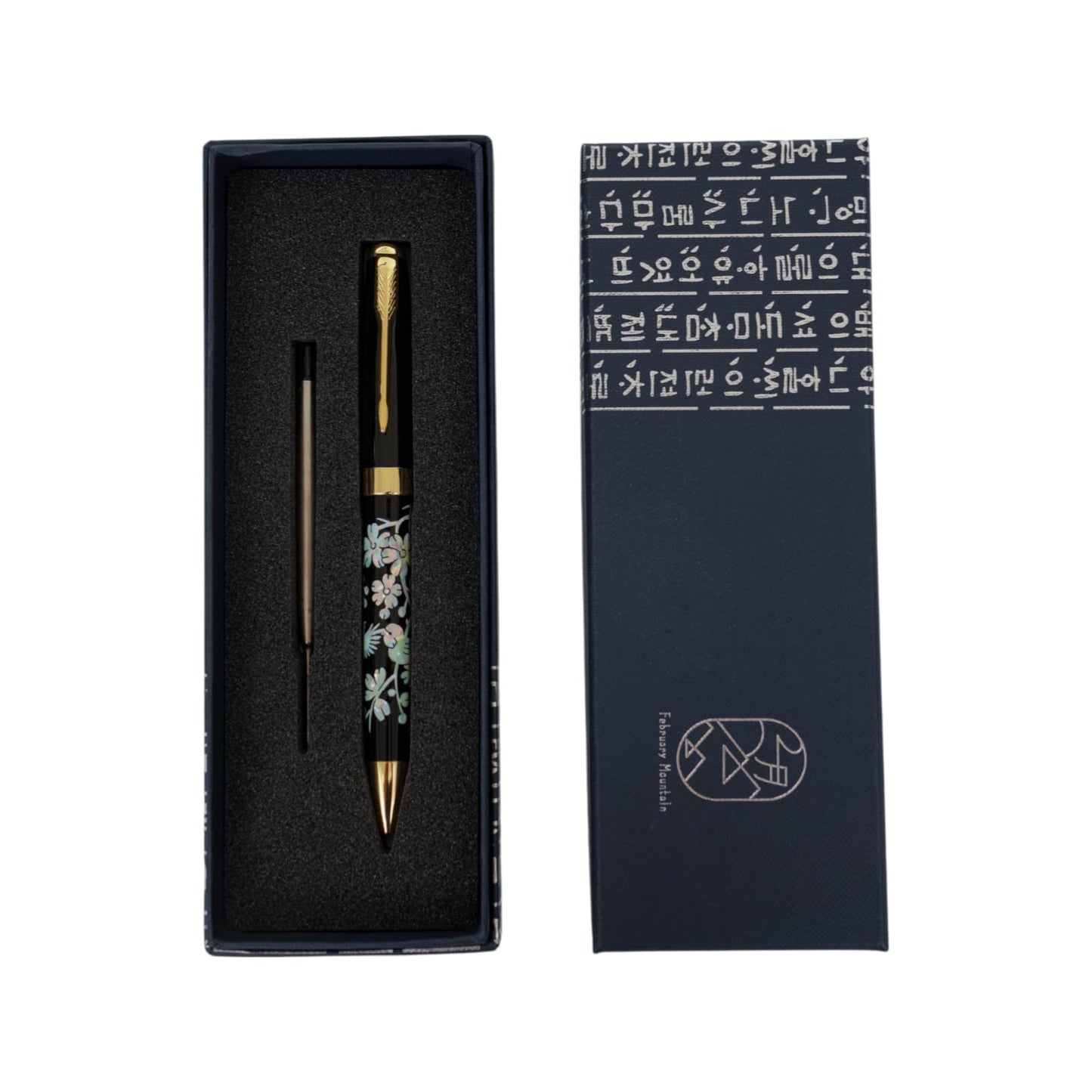 Mother-of-Pearl Ballpoint Pen – Korean Lacquer Luxury Gift Set