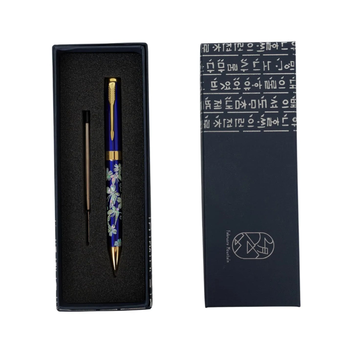 Mother-of-Pearl Ballpoint Pen – Korean Lacquer Luxury Gift Set