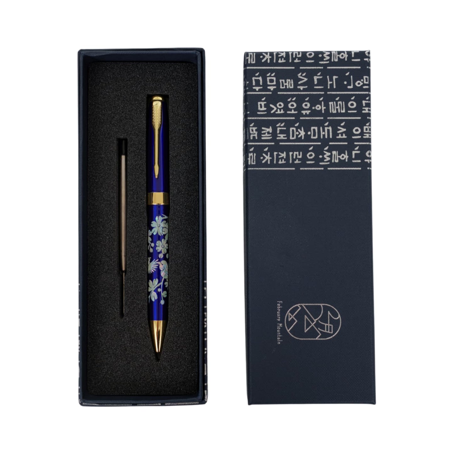 Mother-of-Pearl Ballpoint Pen – Korean Lacquer Luxury Gift Set