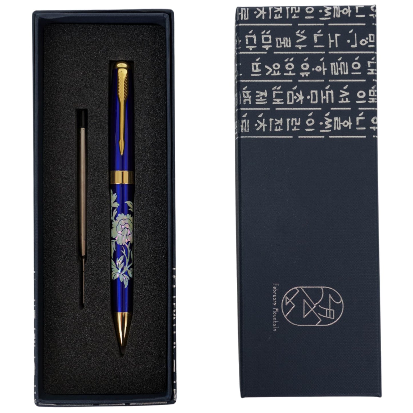 Mother-of-Pearl Ballpoint Pen – Korean Lacquer Luxury Gift Set