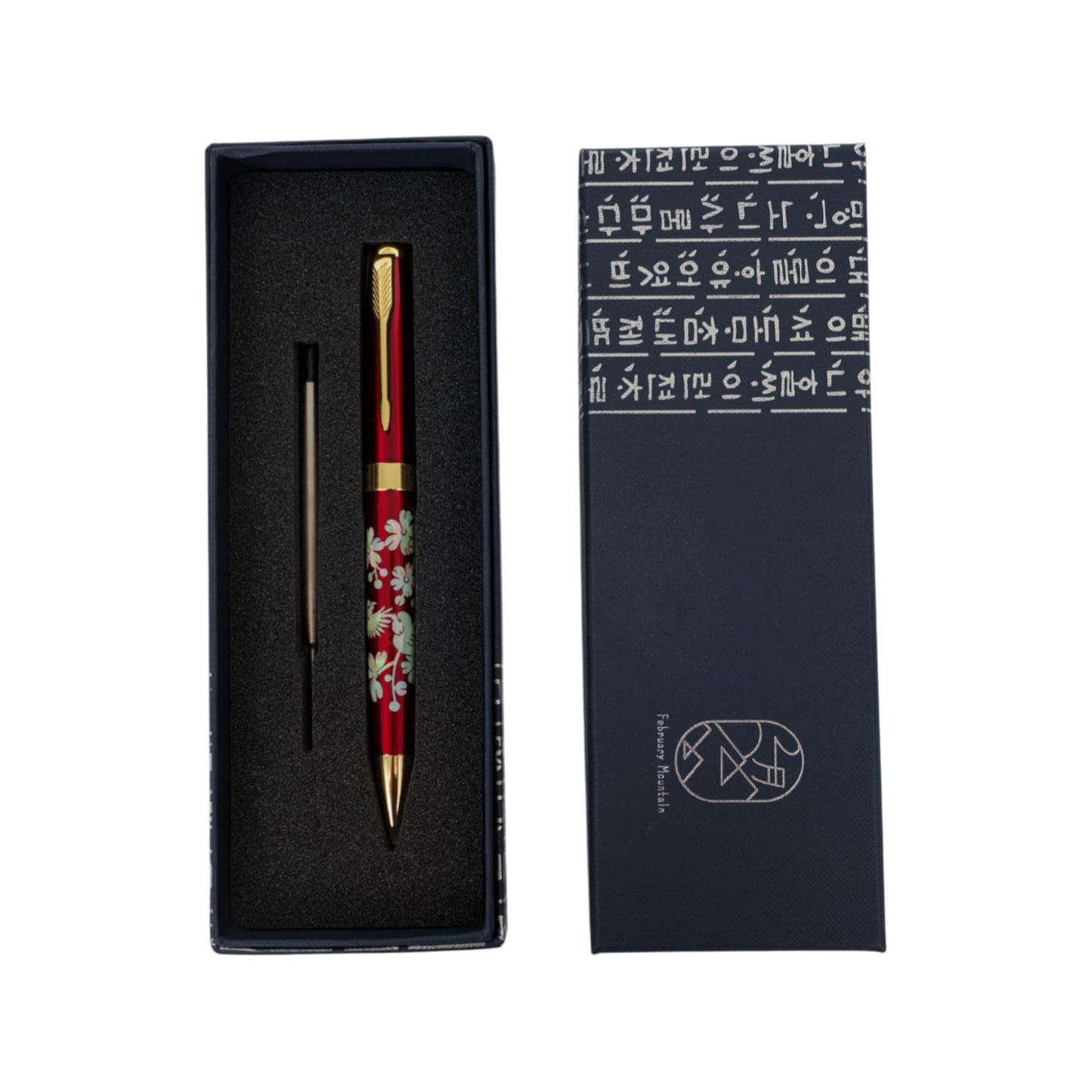 Mother-of-Pearl Ballpoint Pen – Korean Lacquer Luxury Gift Set