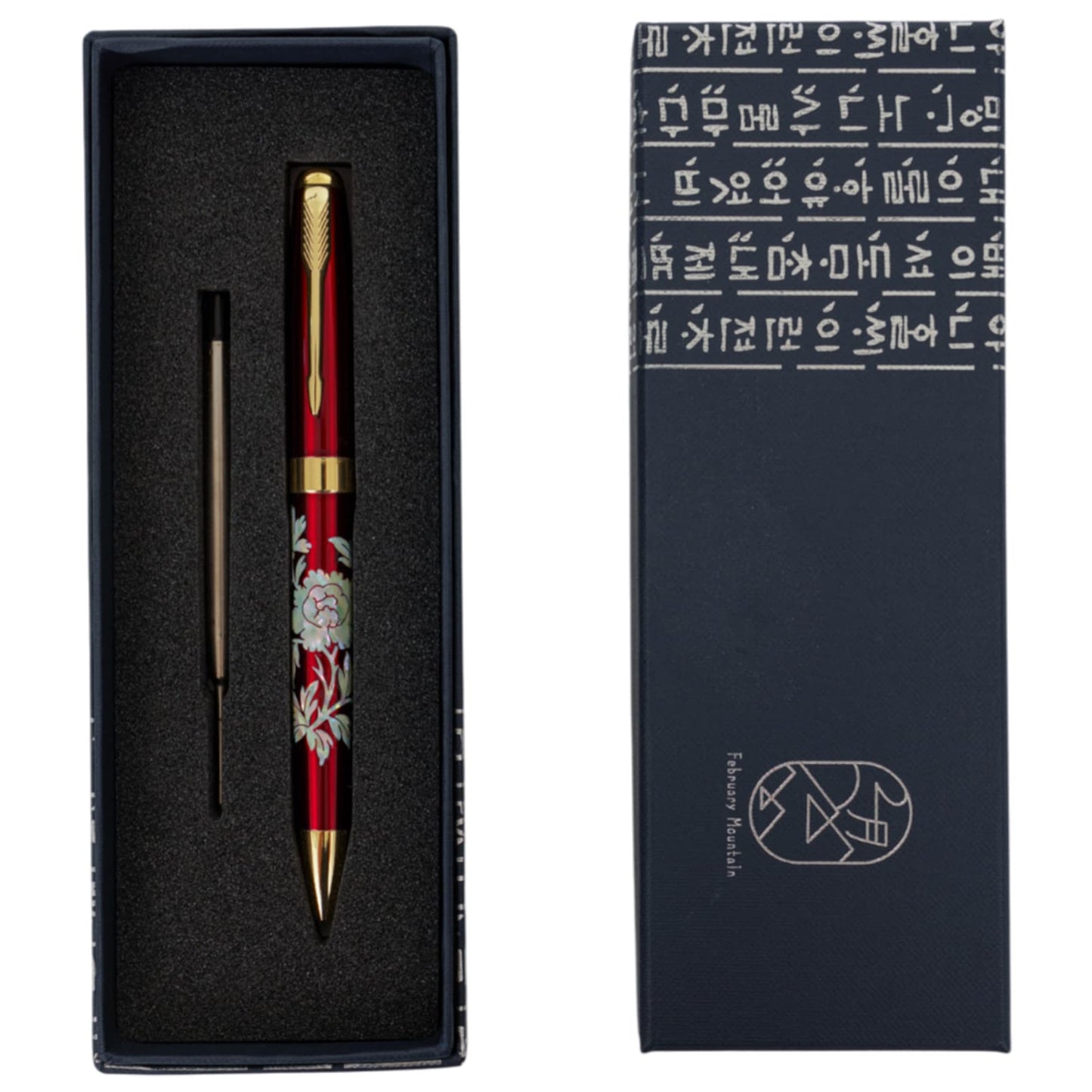 Mother-of-Pearl Ballpoint Pen – Korean Lacquer Luxury Gift Set