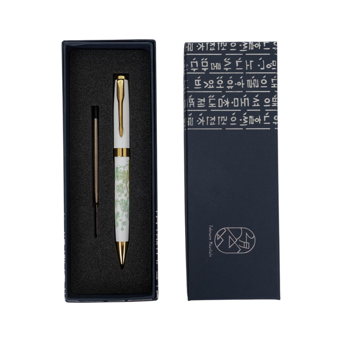 Mother-of-Pearl Ballpoint Pen – Korean Lacquer Luxury Gift Set