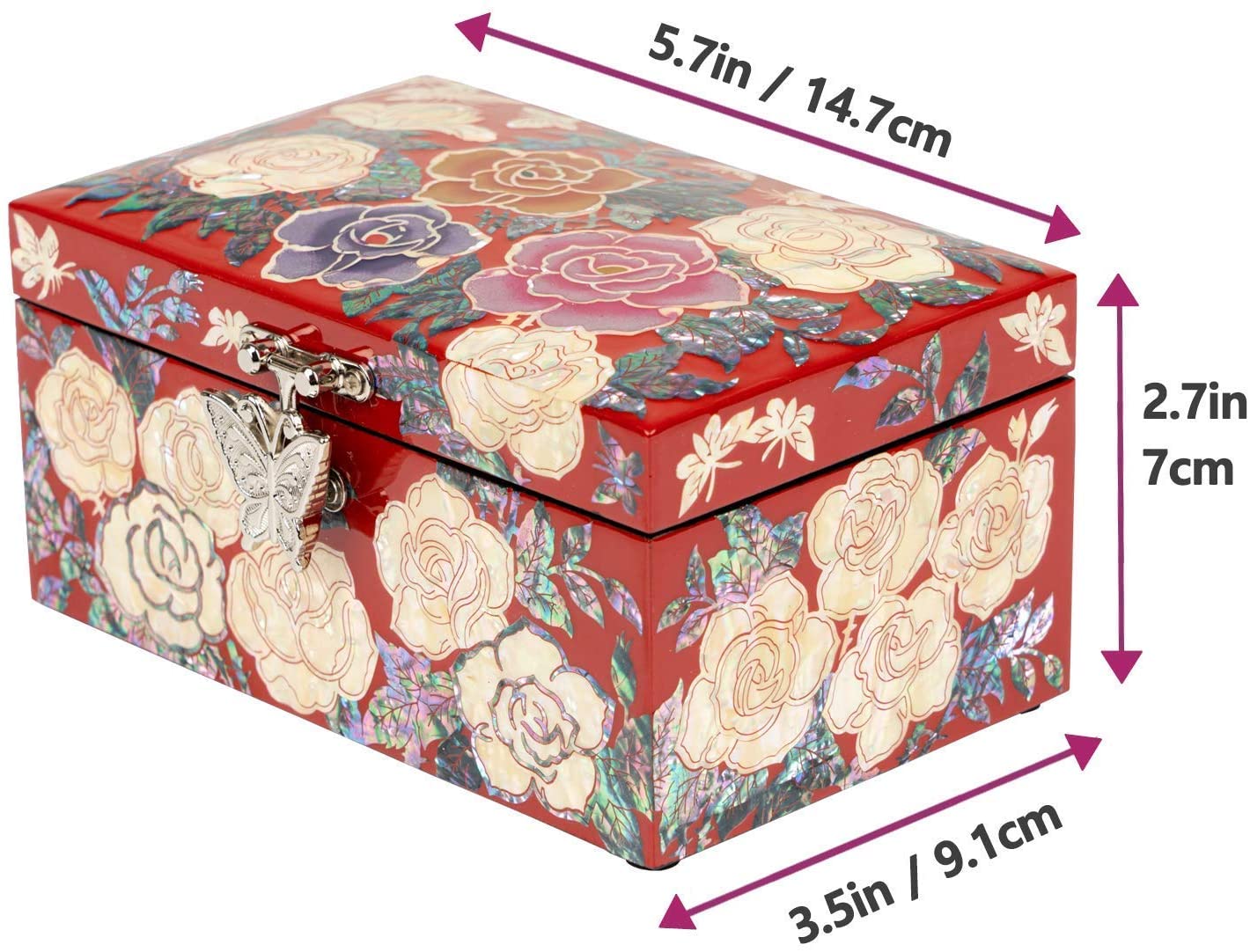 Rose Jewelry Box