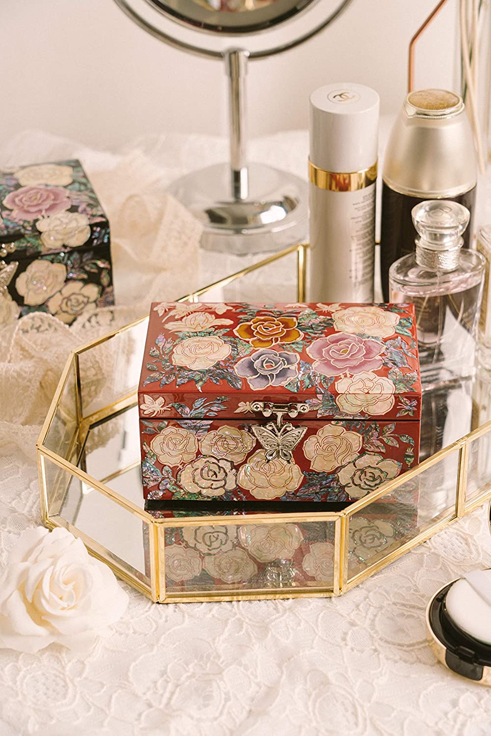 Rose Jewelry Box
