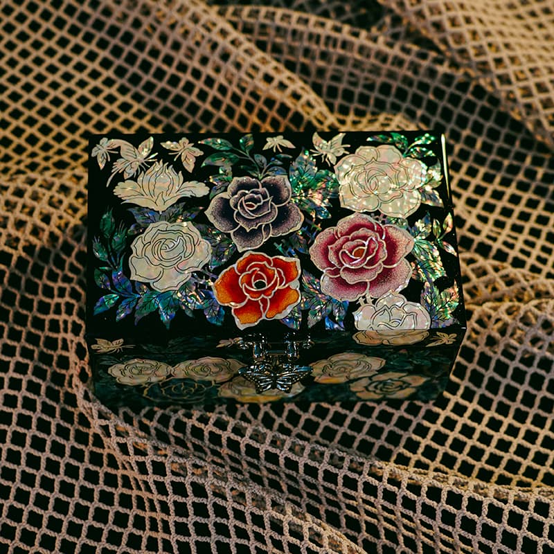 Rose Jewelry Box