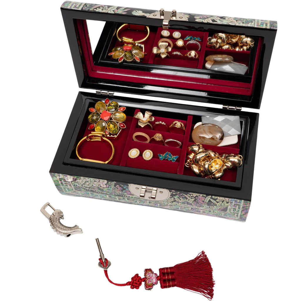 Jewelry Box with lock and key