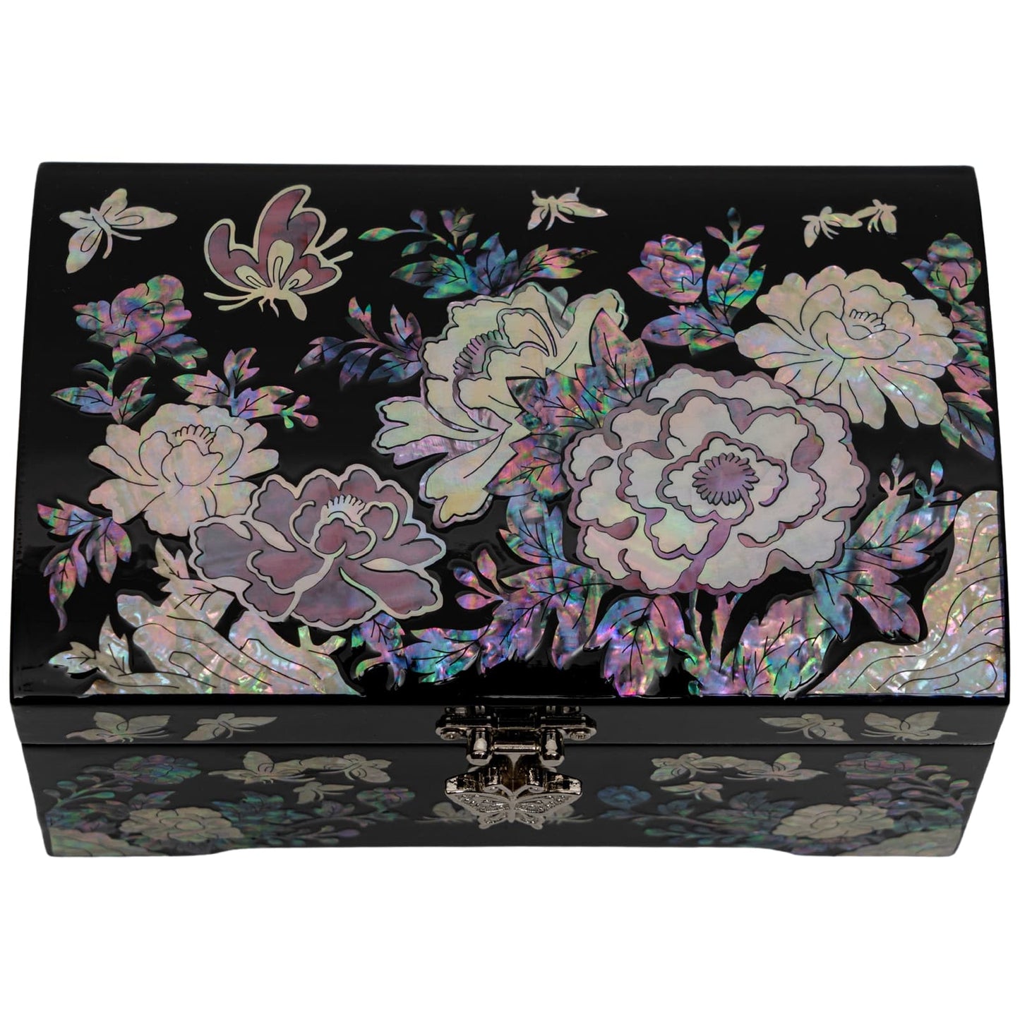 Black Jewelry Box with Ring tray