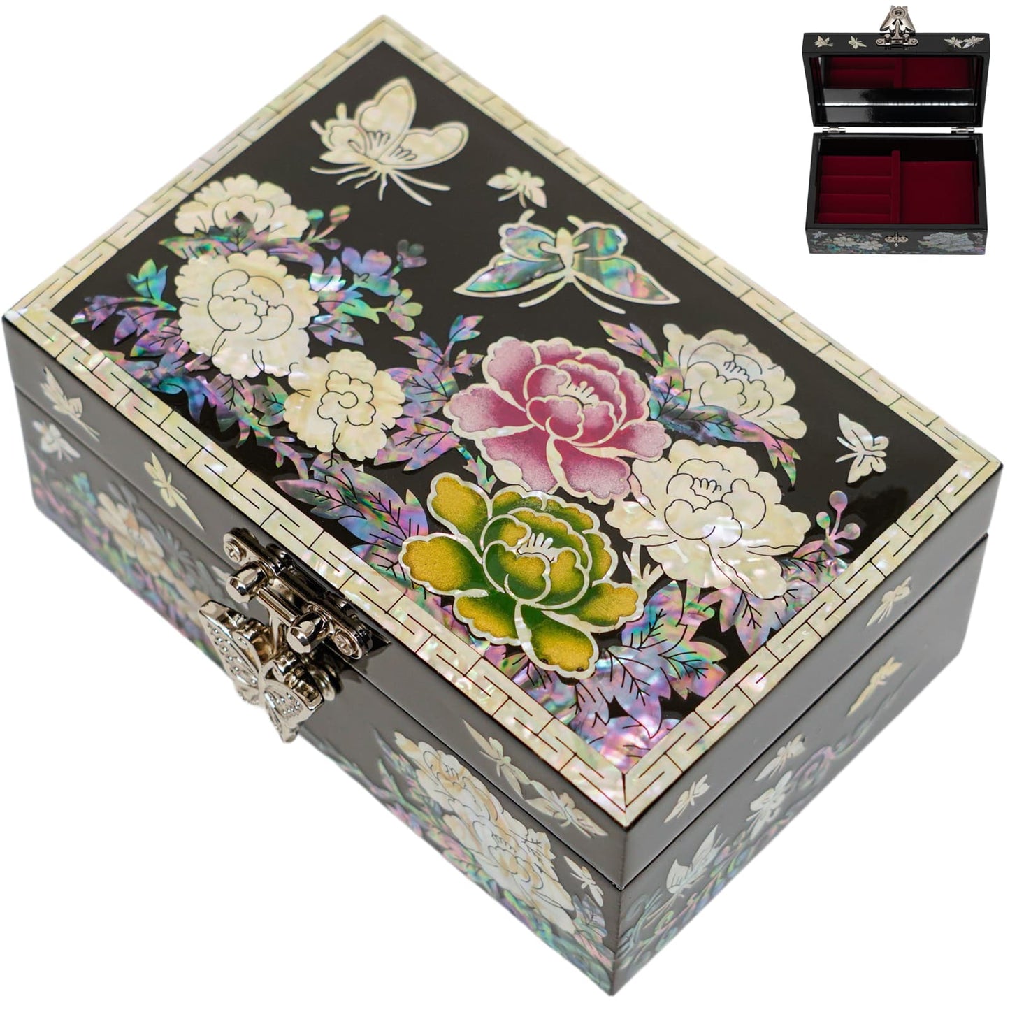 Peony Small Jewelry box