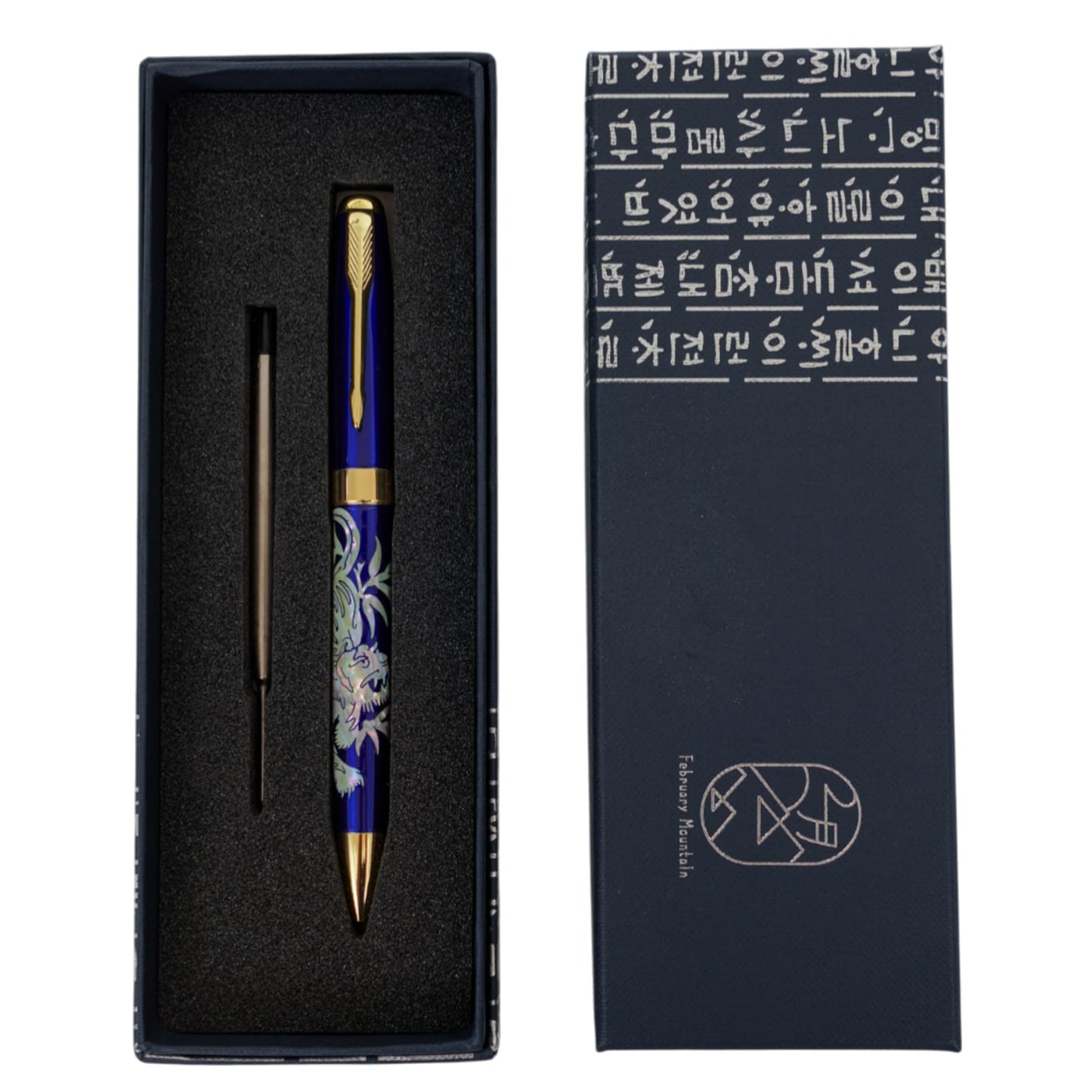 Mother-of-Pearl Ballpoint Pen – Korean Lacquer Luxury Gift Set