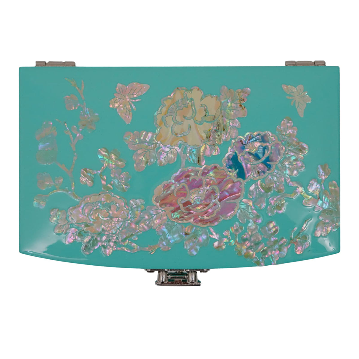 Colorful Jewelry Box Mother of Pearl February Mountain