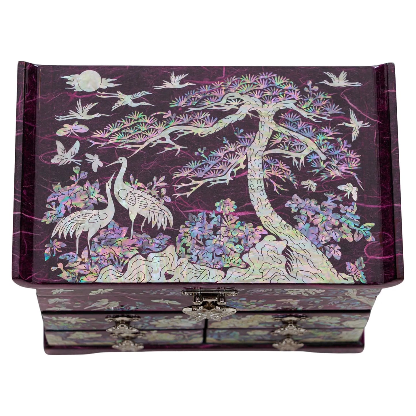 Jewelry Box with 4 Drawers