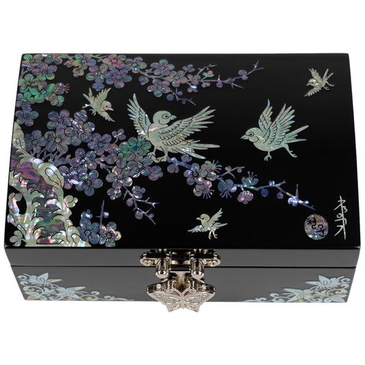 Plum Blossom tree and birds