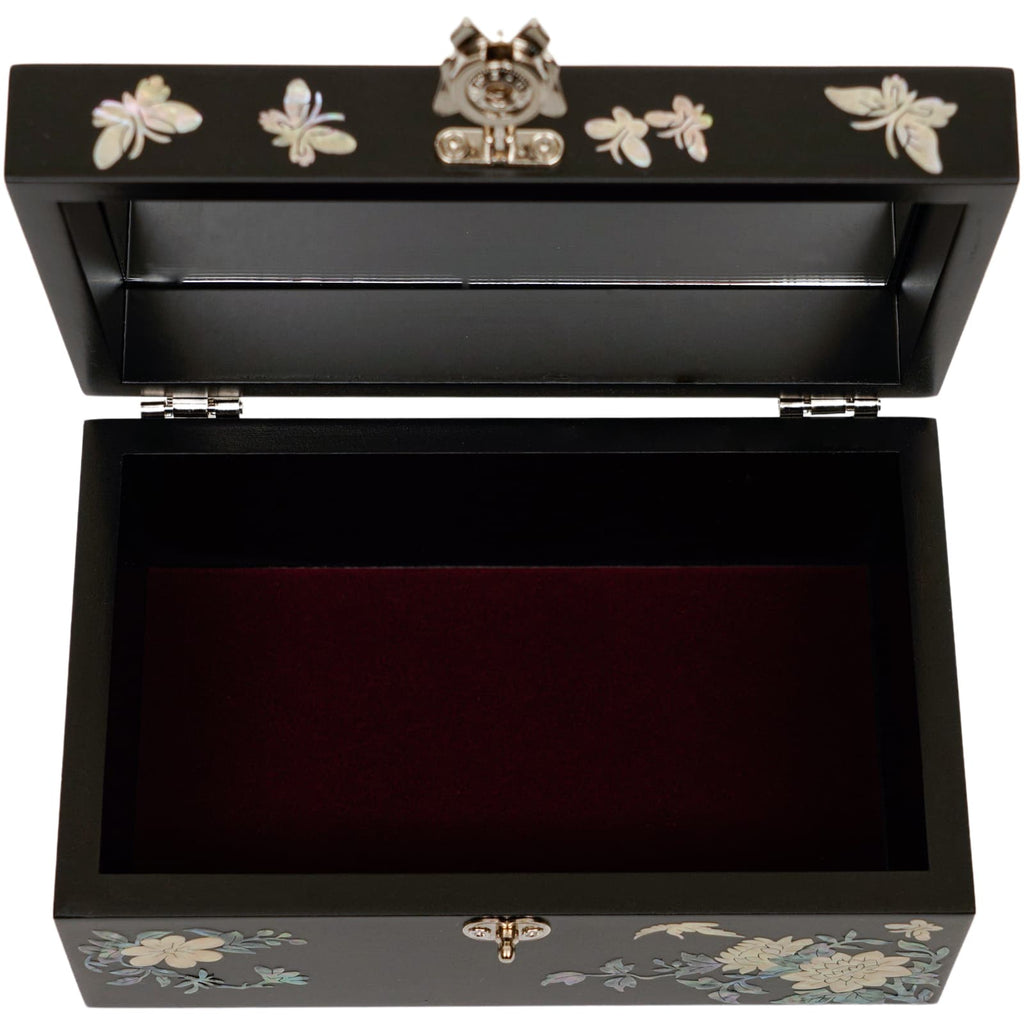 Matte Black Jewelry Box