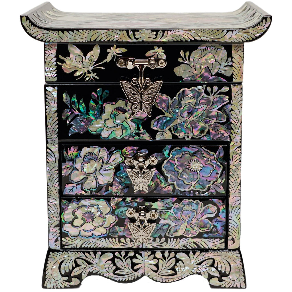 Floral, Butterfly box with 2 Drawers